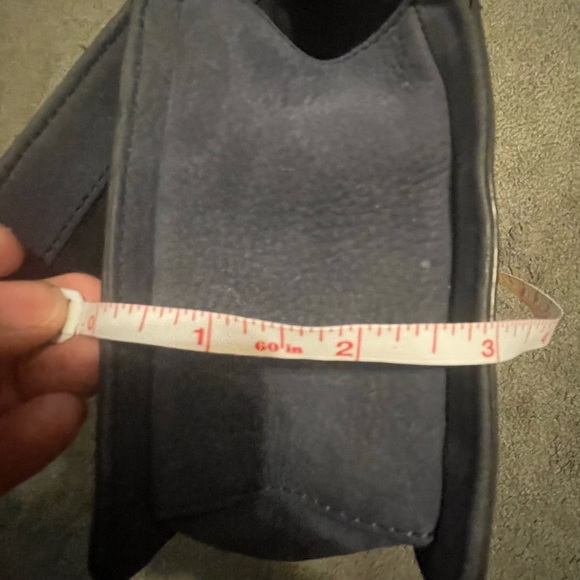 Rebecca Minkoff Navy Blue Quilted Leather Handbag - Picture 12 of 12